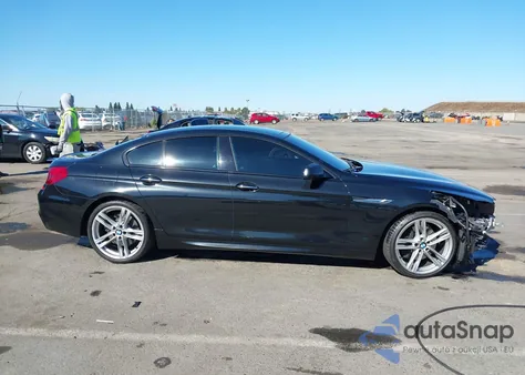 2015 BMW 650I Gran Coupe из США, поврежденный, VIN WBA6B2C57FD799149